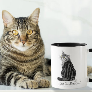 Happy Mother's Day Tabby Cat Tasse