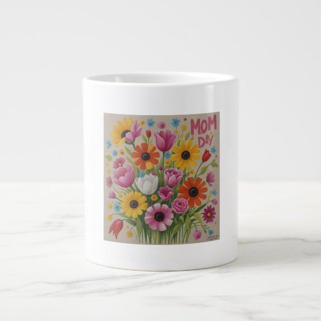 Happy Mothers Day Tasse Design (Vorderseite)