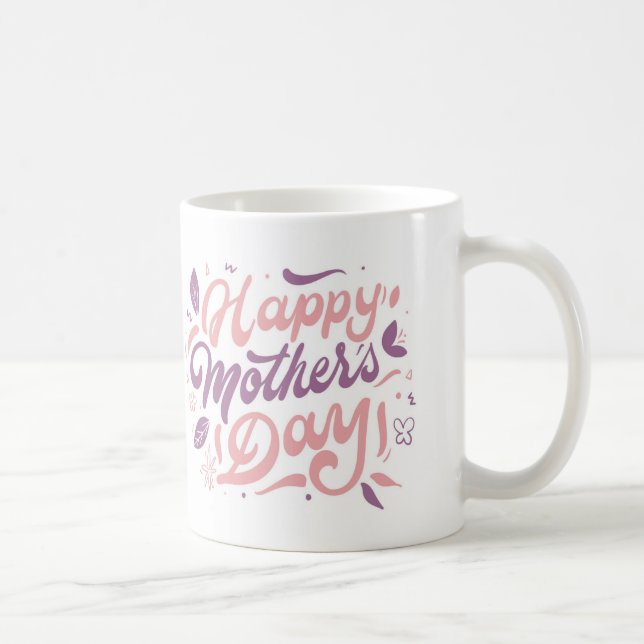 🌸 Happy Mother's Day Tasse - Ein herzlicher Umarm (Rechts)