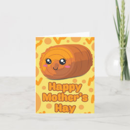 Happy Mother's Hay bezahlt Mutter Tageskarte Karte
