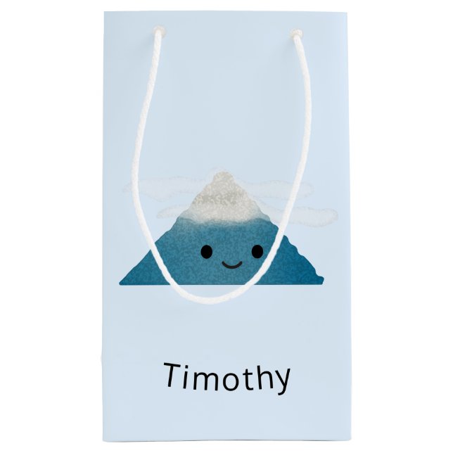 HappY Mountain Kleine Geschenktüte (Rückseite)