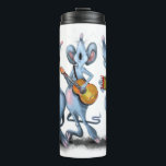 Happy Mouse Music Band Fun Thermal Tumbler Thermosbecher<br><div class="desc">Funny Romantic Mouse Band - Cartoon Animal Zeichnend Mouses Liebe Musik - Wählen / Fügen Sie Ihre einzigartige Text / Farbe - Make Your Cecift - Neu vergrössern und verschieben oder entfernen und hinzufügen / Text mit Anpassungs-Tool ! - Zeichn und Design von MIGNED. Sie können meine Designs auch auf...</div>