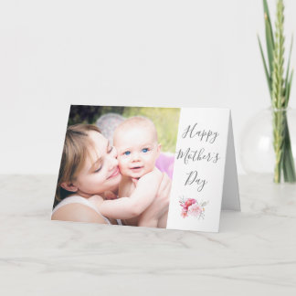 Happy Mthers Day Foto Personalisiert Karte