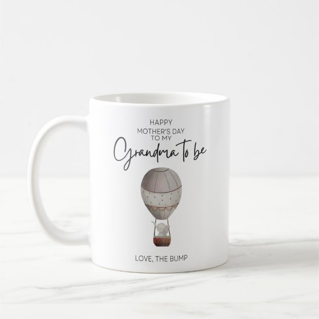 Happy Mthers Day from Bump, for Oma to be Kaffeetasse (Links)