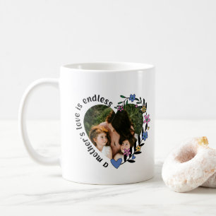Happy Mthers Day Mama Custom Heart Foto Kaffeetasse