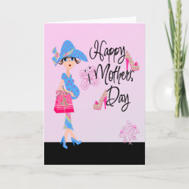 Happy Mthers Day Pregnant Mama Karte