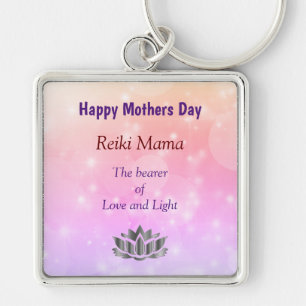 Happy Mthers Day Reiki Mama Design Schlüsselanhänger