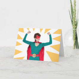 Happy Mthers Day Superhero Spaß Karte