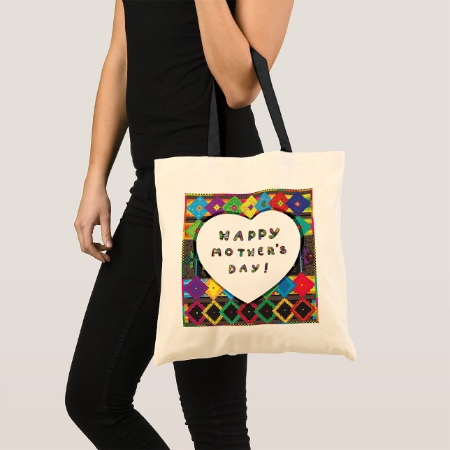 Happy Mthers Day Tote Bag Tragetasche (Von Creator hochgeladen)