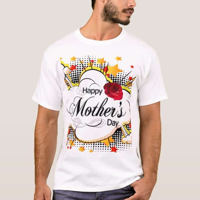Happy Mthers'day T-Shirt (Vorderseite)