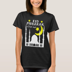 Happy Mubarak für Eid Al-Fitr oder Eid Al-Adha T-Shirt
