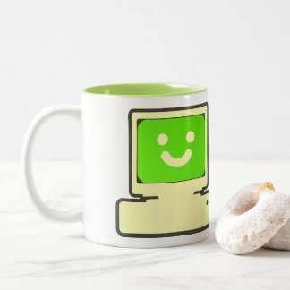 happy mug computer zweifarbige tasse