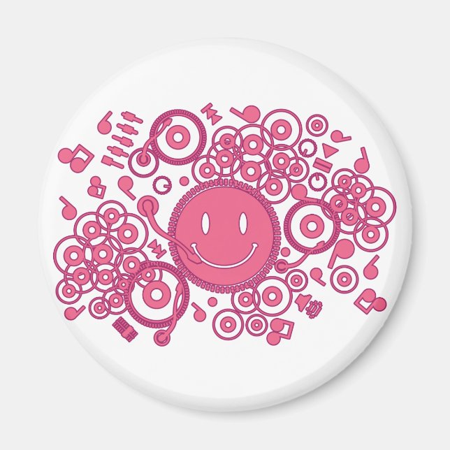 Happy_Music Magnet (Vorne)