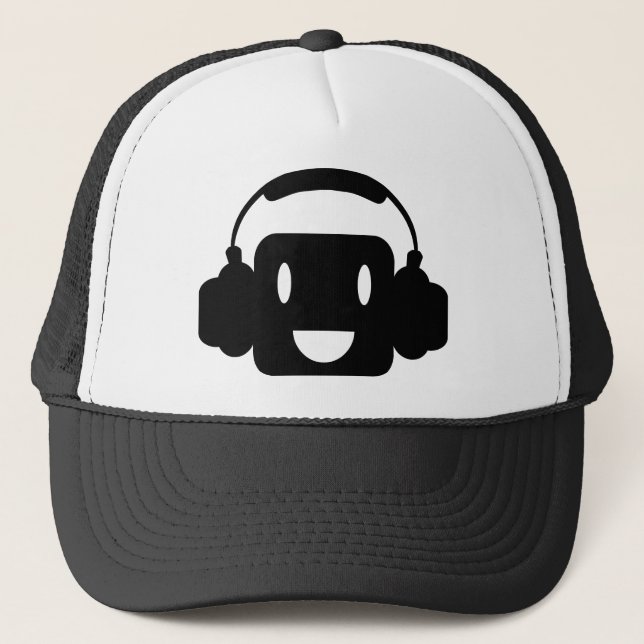 Happy_Music Truckerkappe (Vorderseite)