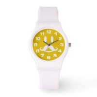 Happy Mustache montres personnalisées