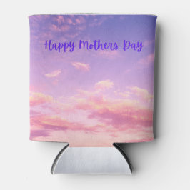 Happy Mütter Day auf einem pastellfarbenen Himmel  Dosenkühler