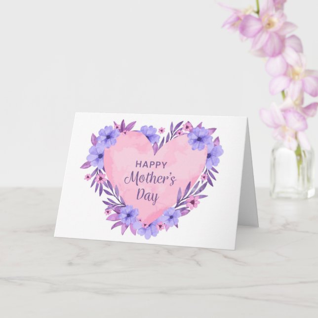 Happy Mütter Day Card Karte (Orchidee)