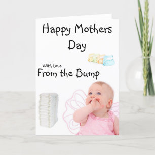 Happy Mütter Day from Bump Karte