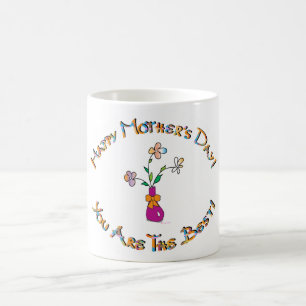 Happy-Mütter-Day Kaffeetasse