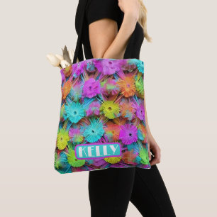 Happy Mutter Tag farbenfrohe Dekoration personalis Tasche
