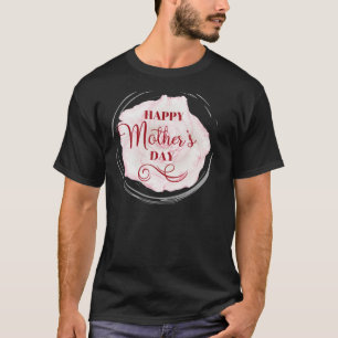 Happy Mütter Tag mit Liebe und Blume Mama Happ T-Shirt