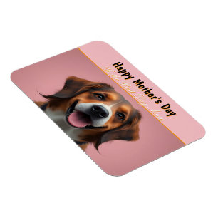 Happy Mütter Tag Zum Besten Hund Mama Magnet