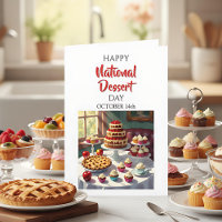 Happy National Dessert Day | 14. Oktober