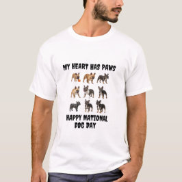 Happy National Dog Day - Celebrate Your Best Frien T-Shirt