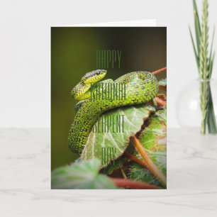 Happy National Serpent Day Karte