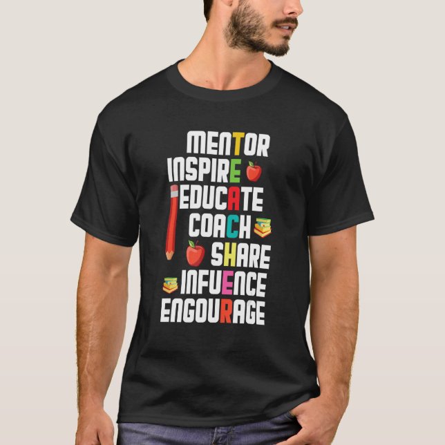 Happy National Teacher s Appreciation Week T-Shirt (Vorderseite)