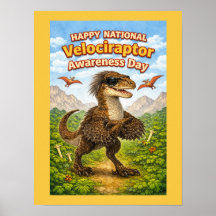 Happy National Velociraptor Awareness Day – Funny 