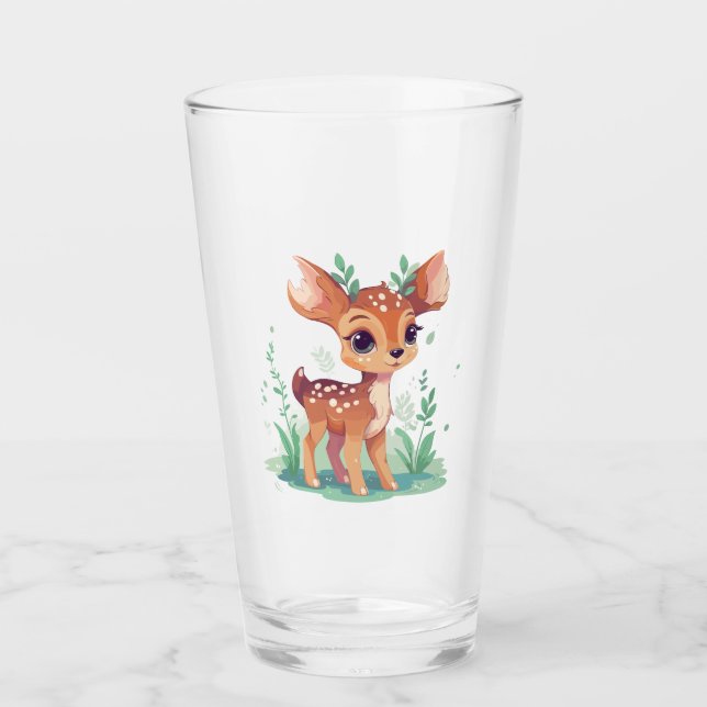 Happy new Deer Glas (Vorderseite)