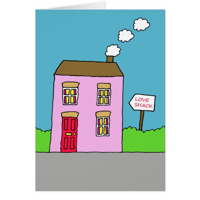 Happy New Gay Zuhause Cartoon House (Vorne)