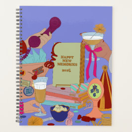 HAPPY NEW MEMORIES SCHEDULE 2025 PLANER
