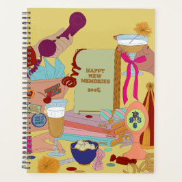 HAPPY NEW MEMORIES SCHEDULE 2025  PLANER