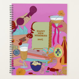 HAPPY NEW MEMORIES SCHEDULE 2025 PLANER