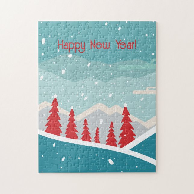 Happy New Year (Vertikal)