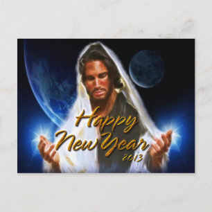 Happy New Year 2013 Postcard Feiertagspostkarte