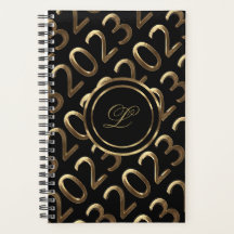 Happy New Year 2023 Black and Gold Look Elegant