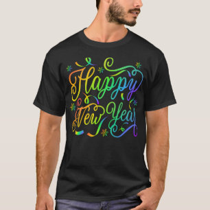 Happy New Year 2025 Nye Years Eve Family Party Cou T-Shirt