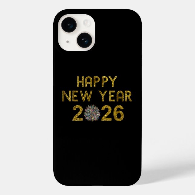 Happy New Year 2026 Case-Mate iPhone 14 Hülle (Rückseite)