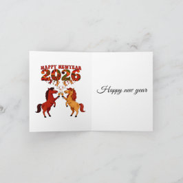 Happy New Year 2026 – Celebrating Horses with Cham Karte