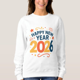 Happy New Year 2026 Celebration Sweatshirt