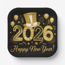 Happy New Year 2026 Holiday  Pappteller