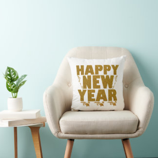 Happy New Year 2026 Matching Family NYE Party Kissen
