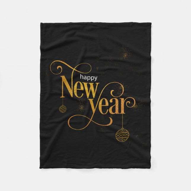 Happy New Year 2026 Party Gift Tee  Fleecedecke (Vorderseite)