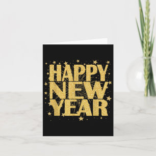 Happy New Year 2026 Silvester Party Countdown Karte