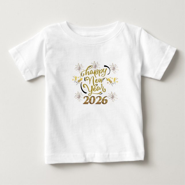 Happy New Year 2026 toddler T-Shirt (Vorderseite)