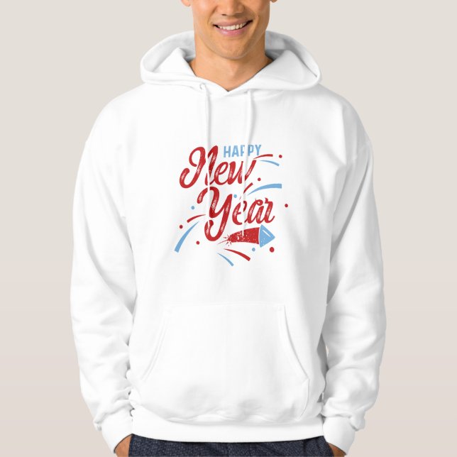 Happy New Year 2 You Hoodie (Vorderseite)