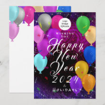 Happy New Year Balloon Corporate